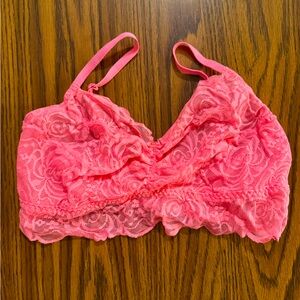 VS Pink lace bralette